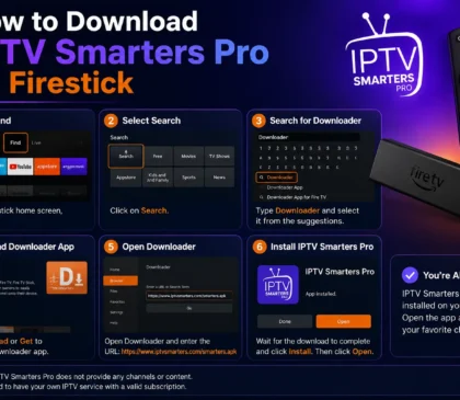 How to Download IPTV Smarters Pro on Firestick